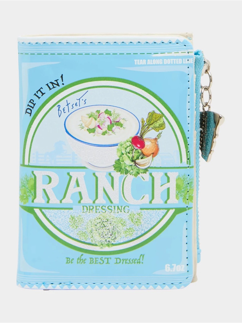 Betsey Johnson DIP IT WALLET MULTI Kistch Ranch New with tags NWT